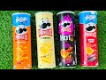 ASMR Unboxing UNWRAPPING PRINGLES Satisfying