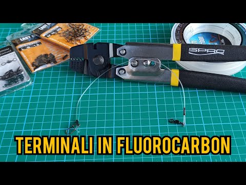 TERMINALI per PREDATORI in fluorocarbon FAI DA TE
