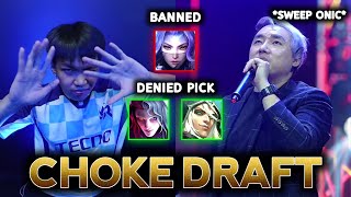 Choke Draft! RSG Coach Panda Denied One of the Deadliest Playmakers Combo of ONIC PH