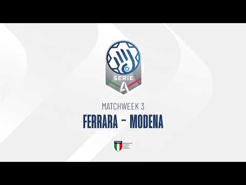 Serie A Silver: Ferrara - Modena [TRANSMISJA, LIVE]