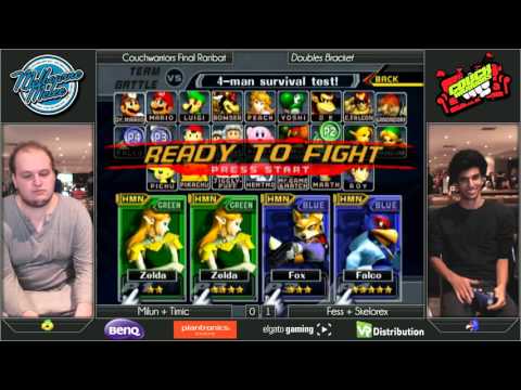 CW Dec'15 - SSBM Doubles Bracket - Milun+Timic vs Fess+Skelorex
