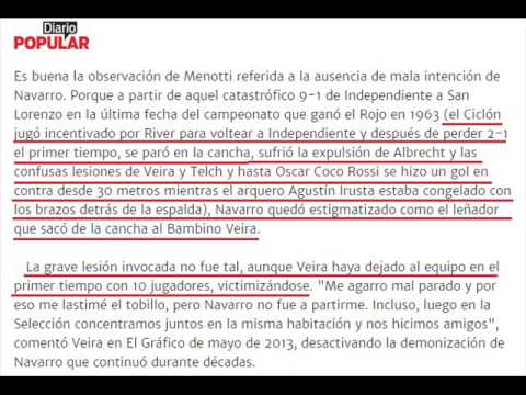 Audio Veira. Independiente 9 - San Lorenzo 1 (Primera División 1963) - (Emoción Roja)