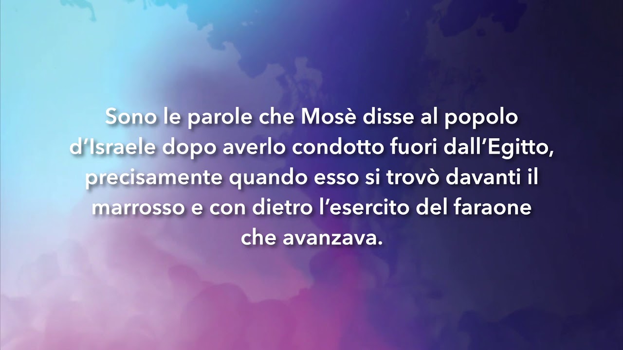 Meditazione Calendario "Parole di Vita" del 1 Settembre 2019