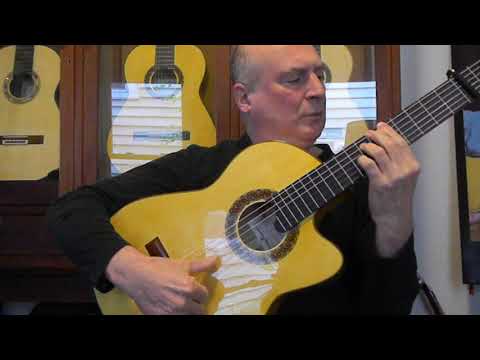 Ethan Deutsch Flamenca Blanca Cutaway for sale--seguiriya