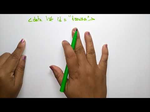 html5 form elements |HTML |by bhanu priya