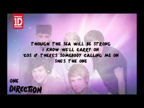She's the One - One Direction ft.Robbie Williams TXF letra