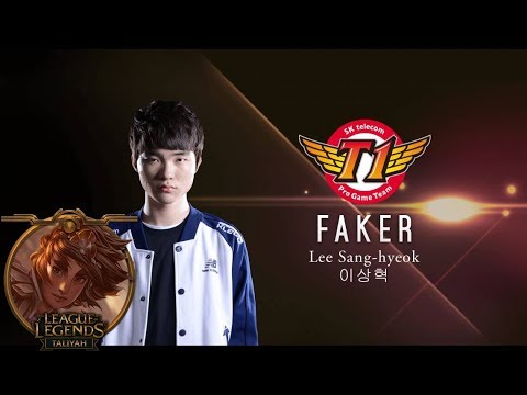 SKT Faker stream Taliyah vs Ryze, Mar 11, 2018