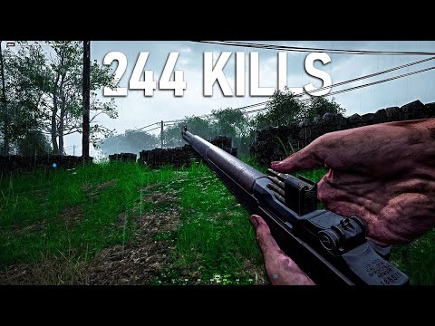 244 Kills as Infantry - RAW HELL LET LOOSE GAMEPLAY
