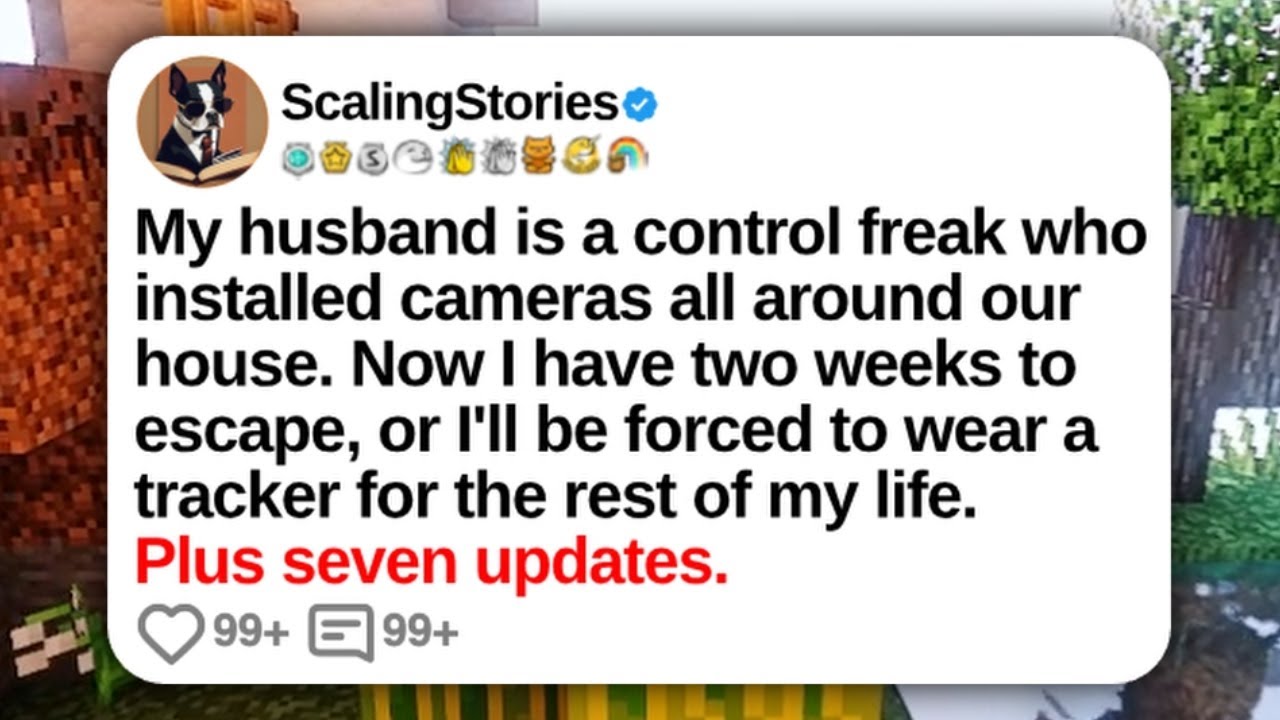 New Update: My Husband Is a Control Freak Who Installed Cameras All Around Our House...