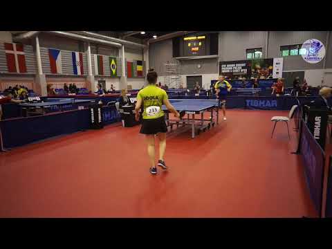 DRONOVA Uliana UKR - ADAMIK Csenge HUN Polish Junior & Cadet Open 2019