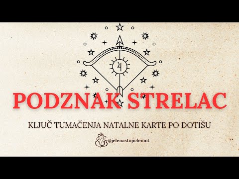 TAJNE PODZNAKA STRELAC po Đotišu @jelenastojiclemot #vedskaastrologija #đotiš #podznakstrelac