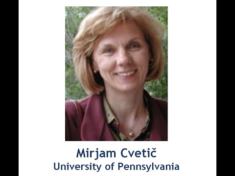 Mirjam Cvetic, Univ of Penn, "Geometry and String Theory Confront Black Holes and Particle Physics"