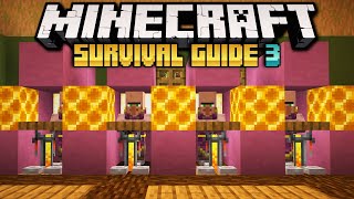 Starting a Villager Trading Hall! ▫ Minecraft Survival Guide S3 ▫ Tutorial Let