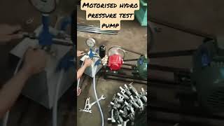 Hydro pressure test pump