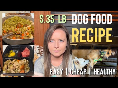 Easy Healthy Dog Food Recipe $.35 lb