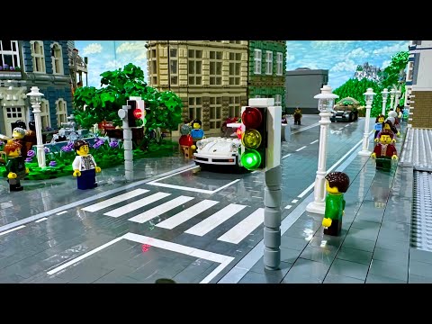 Nächster Riesenschritt: LEGO Ampeln fertig programmiert! - Lego Stadt Beleuchtung Teil 3.