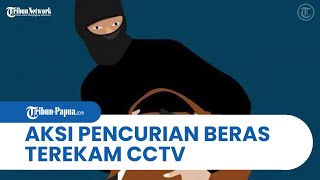 Aksi Pencurian Beras oleh 3 Wanita di Kabupaten Deliserdang, Terekam Kamera CCTV