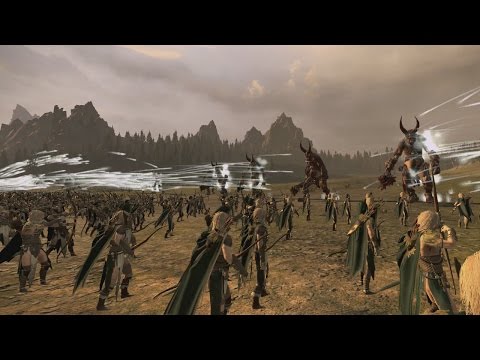 2400 Waywatchers vs 40 Giants Realm of the Wood Elves