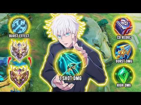 GLOBAL XAVIER WTF ONE HIT BUILD! 200% DAMAGE HACK? 😱 (MUST TRY)| XAVIER BEST BUILD AND EMBLEM 2025