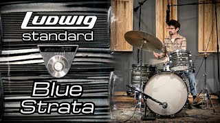 Video thumbnail for Ludwig Standard Drum Set - Blue Strata by Steve Maxwell Drums