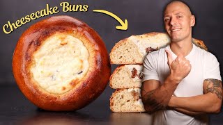 How to Make Delicious Sweet Curd Cheese & Raisin Buns