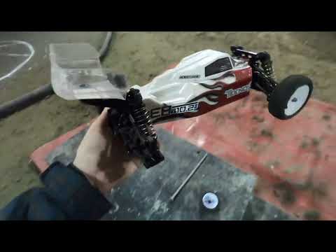 Many Mistakes and a Break! 4WD Buggy A-MAIN with Tekno EB410.2 - Netcruzer RC