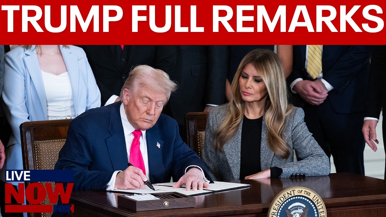 Trump, Melania sign executive order on foster care