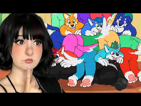 House of a Thousand Furries by @Flashgitz | Girls React