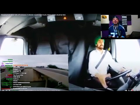 Truck Driver Flew Off The Cliff After Falling To Sleep At The Wheel | DJ Ghost Reaction