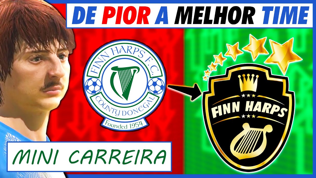 Transformando PIOR no MELHOR time do FIFA! | O INÍCIO | Mini Carreira Finn Harps #01 | FIFA 21