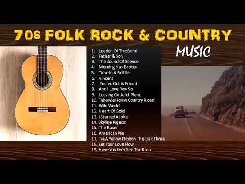 70s Folk Rock & Country Music - Dan Fogelberg, Cat Stevens, Don McLean, Simon & Garfunkel