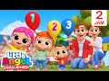 Berhitung Angka Satu Sampai Sepuluh Little Angel Kartun Edukasi Anak Moonbug Kids Indonesia