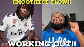 I LOVE HIS FLOW!!!! J.I.D - Working Out | A COLORS SHOW (Reaction!!)