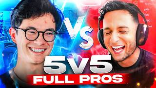 I PLAYED A PRO 10 MANS AGAINST FNS !!!