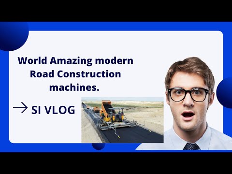 World Amazing Modern Road Construction Machines, Incredible Fastest Asphalt Paving Equipment Machine