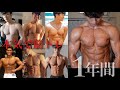【こんな変わる】筋トレした1年間の変化を細かく解説!