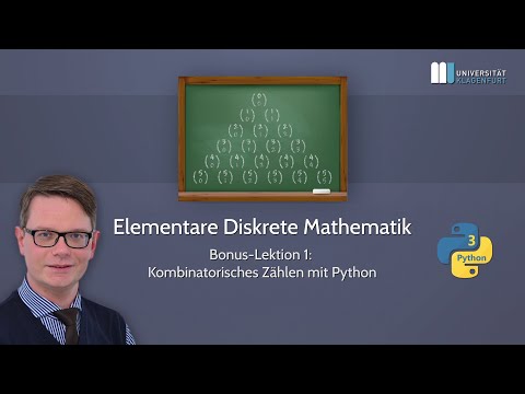 Elementare Diskrete Mathematik, Bonus-Lektion 1: Kombinatorisches Zählen in Python