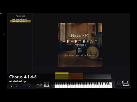 HeartBeat-Mosaic Mainstage 3 Patch