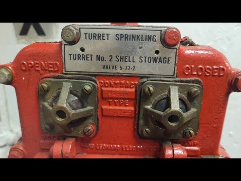 Fire Suppression In A Gun Turret