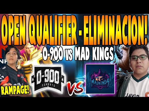0-900 vs MAD KINGS [BO1] - ELIMINACION "Increíble Rampage" - Open Qualifier DPC SA 2021 DOTA 2