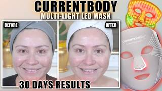 UPDATE CurrentBody LED Multi-Light therapy Mask | 30 Days Results #currentbodyskin