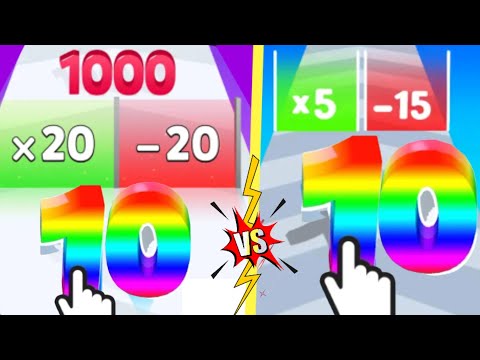 Number Master (number run 2048) 🆚 Number Run Shooting 2048 Gameplay 9999 level part 22