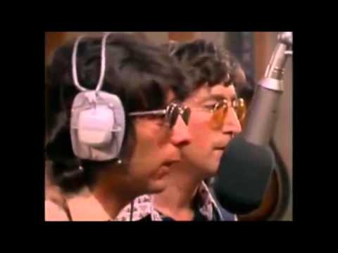 John Lennon gets pissed off recording "Oh Yoko"