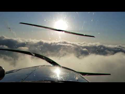 Actual IMC!!  RNAV LPV Approach #IMC #flycolorado