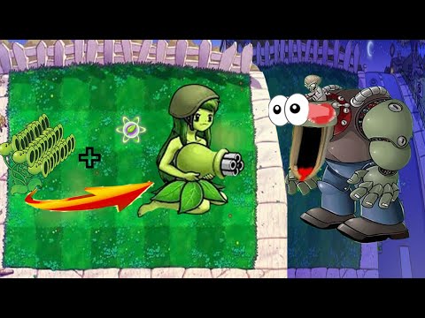 PvZ 1 Discovery - The Supreme Power Of Pea Evolution - Who 's NOOB - PRO - HACKER Plant?#942
