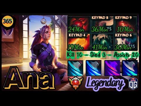 Ana Anti Mage 1St Radiance Fast Farm 800 GPM + XPM | Dota 2 Pro GamePlay | Ana Stream Moment 365