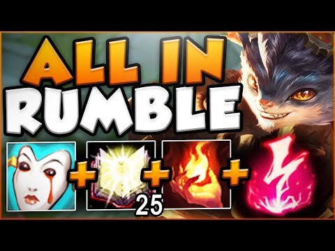 HOW OPPRESSIVE IS THIS KOREAN ALL IN RUMBLE BUILD? RUMBLE TOP SEASON 8 GAMEPLAY! League of Legends
