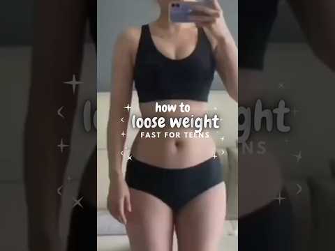 How to Lose Weight Fast for Teens #loseweightfast