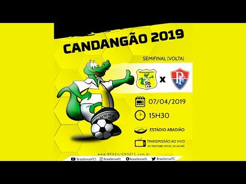 CANDANGÃO 2019 - Semifinal (volta) - Brasiliense x Paracatu - AO VIVO