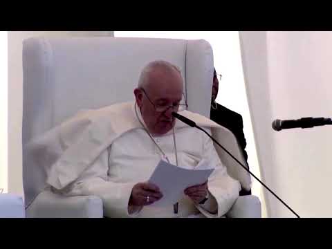 在伊拉克,教皇方濟各譴責以上帝的名義實施的暴力。 (In Iraq, Pope Francis condemns violence in name of God)